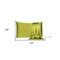 Homeroots 20 x 26 in. Lemongrass Dreamy Silky Satin Standard Size Pillowcases 387868 - alternate 9